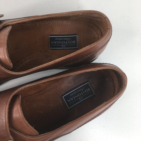 Bostonian Florentine Italy Single Monk Brown 10 M - Picture 8 of 12